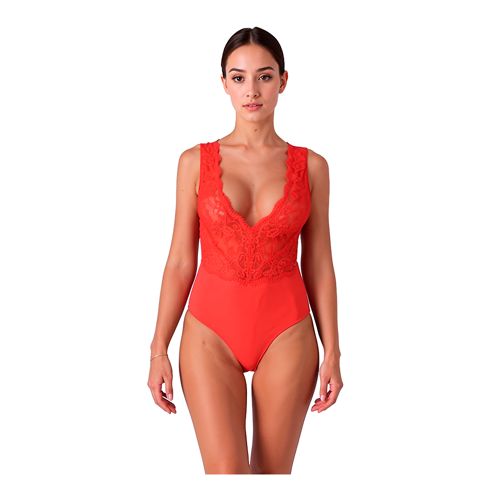 PASSION - EVALIE BODY VERMELHO P/M