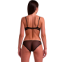 PASSION - INTIMARI REGGISENO + SLIP NERO L/XL