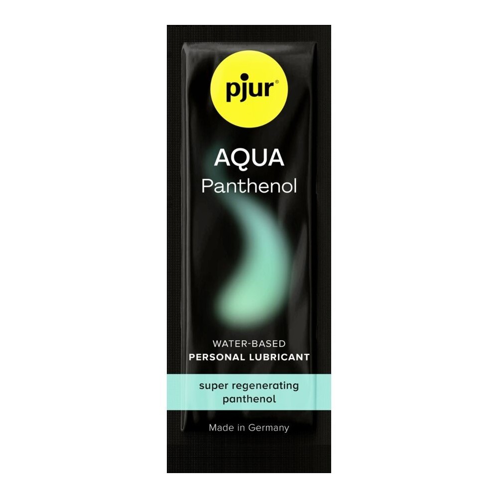 PJUR - AQUA PANTENOLO LUBRIFICANTE A BASE D'ACQUA 2 ML