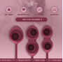 INTENSE - CHARLI KEGEL BALL KIT BURGUND