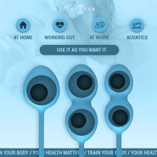 INTENSE - CHARLI KEGEL BALL KIT BLAU
