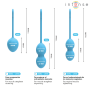 INTENSE - CHARLI KEGEL BALL KIT BLEU