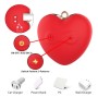 ARMONY - MAGNETISCHE NIPPELKLEMMEN MIT VIBRATION SCHMETTERLINGSFORM ROT