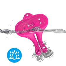ARMONY - PINCES À TÉTONS MAGNÉTIQUES VIBRATOIRES EN FORME DE LAPIN ROSE