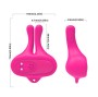 ARMONY - PINCES À TÉTONS MAGNÉTIQUES VIBRATOIRES EN FORME DE LAPIN ROSE