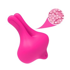 ARMONY - RABBIT SHAPE VIBRATION MAGNETIC NIPPLE CLAMPS PINK