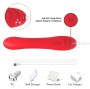 ARMONY - VIBRATOR MIT OSZILLIERENDER ZUNGE ROT