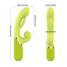 ARMONY - INFLABLE POINT A STIMULATEUR VIBRATEUR VERT