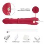 ARMONY - THERMO-ADJUSTABLE POINT A STIMULATOR VIBRATOR DILDO RED