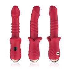 ARMONY - POINT A STIMULIERENDER VIBRATORDILDO ROT