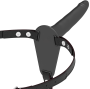 FETISH SUBMISSIVE HARNESS - SILICONE NERO 15 CM