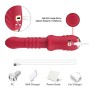 ARMONY - POINT A ESTIMULANTE VIBRADOR DILDO VERMELHO