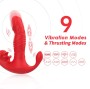 ARMONY - ANAL VIBRATOR PANTY C AND G-SPOT STIMULATOR REMOTE CONTROL RED