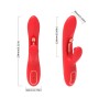 ARMONY - VIBRATORE STIMOLATORE PUNTO G E CLITORIDE CON LINGUA OSCILLANTE ROSSO