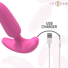 INTENSE - ROSS ANAL PLUG 10 VIBRATIONEN ROSA FERNBEDIENUNG