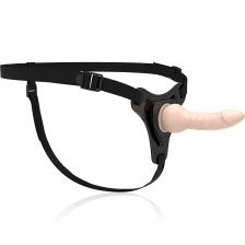 FETISH SUBMISSIVE HARNESS - FLEISCH REALISTISCHES SILIKON 16 CM