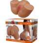 CRAZY BULL - GERIANN REALISTIC FEMALE BUTT VIBRATOR AND SUCKER WITH SOUND 5.5 KG