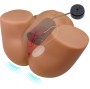 CRAZY BULL - GERIANN REALISTIC FEMALE BUTT VIBRATOR AND SUCKER WITH SOUND 5.5 KG