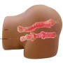 CRAZY BULL - GERIANN REALISTIC FEMALE BUTT VIBRATOR AND SUCKER WITH SOUND 5.5 KG