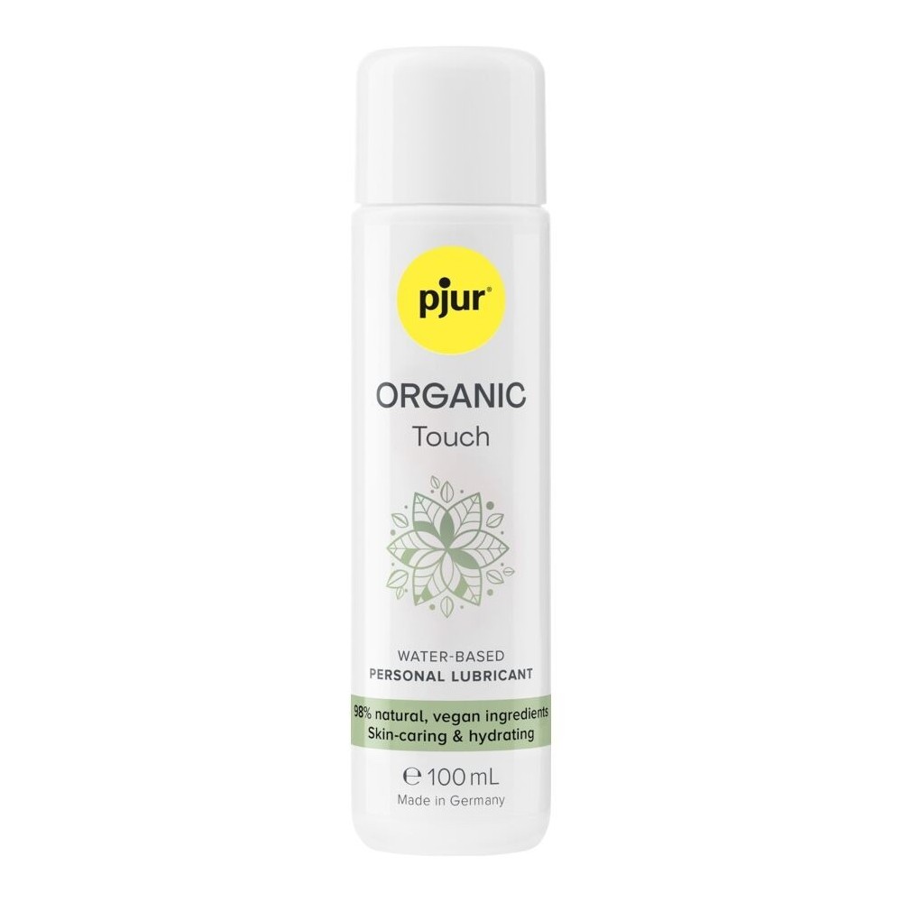 PJUR - LUBRIFICANTE ORGANIC TOUCH HIDRATANTE VEGANO 100 ML