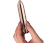 ROCKS-OFF - RECHARGEABLE VIBRATING BULLET GOLDEN ROSE
