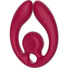 SNAIL VIBE - GIZI DUO STIMULATEUR POUR COUPLES TÉLÉCOMMANDE BOURGOGNE