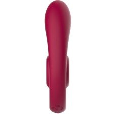 SNAIL VIBE - GIZI DUO ESTIMULADOR DE CASAIS COM CONTROLE REMOTO BURGUNDY