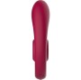 SNAIL VIBE - GIZI DUO ESTIMULADOR DE CASAIS COM CONTROLE REMOTO BURGUNDY