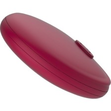 SNAIL VIBE - GIZI DUO ESTIMULADOR DE CASAIS COM CONTROLE REMOTO BURGUNDY