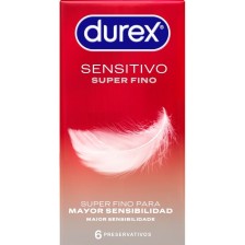 DUREX - SUPER THIN SENSITIVE 6 UNITS