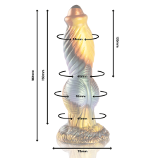 EPIC - PHOENIX DILDO DIE WIEDERAUFERWECKUNG DER VERGNÜGUNG WIEDERAUFLADBARE FERNBEDIENUNG