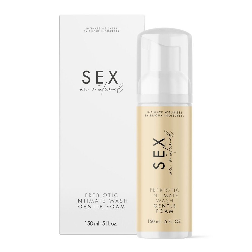 BIJOUX INDISCRETS - SEX AU NATUREL PREBIOTIC INTIMATE GEL WITH FOAM 150 ML