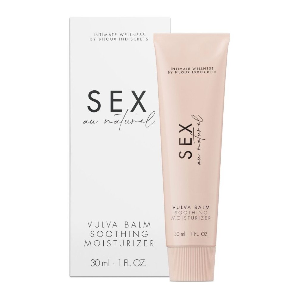 BIJOUX INDISCRETS - SEX AU NATUREL VULVA BALM SOOTHING MOISTURIZER 30 ML