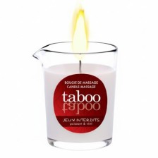 RUF - TABOO BOUGIE DE MASSAGE POUR LUI JEUX INTERDITS PARFUM LICHEN SAUVAGE