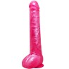 BAILE - DONG DILDO ROSA REALISTICO CON VENTOSA
