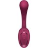 SATISFYER - G PER DEA 2 VIBRATORE CONIGLIO BOTTIGLIA BORDEAUX