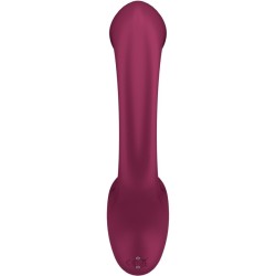 SATISFYER - G FOR GODDESS 2 BOUTEILLE VIBRATEUR LAPIN BORDEAUX