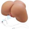 CRAZY BULL - ILANA VIBRATORE E SUCCHIATORE REALISTICO PER POLSO FEMMINILE CON SUONO 6,8 KG