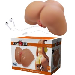 CRAZY BULL - ILANA VIBRATEUR ET SUÇON FÉMININ RÉALISTE AVEC SON 6,8 KG