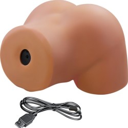 CRAZY BULL - ILANA VIBRATORE E SUCCHIATORE REALISTICO PER POLSO FEMMINILE CON SUONO 6,8 KG