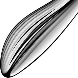 SATISFYER - PURE GRAVITY 1 GODEMICHET DOUBLE EXTRÉMITÉ EN ACIER INOXYDABLE