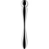 SATISFYER - STAR FORCE 2 DILDO DE AÇO INOXIDÁVEL COM DUAS EXTREMIDADES