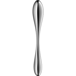 SATISFYER - DILDO A DOPPIA ESTREMITÀ IN ACCIAIO INOX STAR FORCE 3