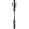 SATISFYER - STAR FORCE 3 GODEMICHET DOUBLE EN ACIER INOXYDABLE