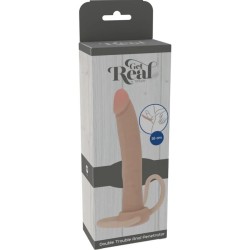 GET REAL - PENETRATORE ANALE IN SILICONE DOUBLE TROUBLE 16 CM