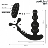 ADDICTED TOYS - MASSAGGIATORE PROSTATICO ROTANTE CON TELECOMANDO
