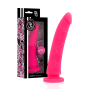 DELTA CLUB - TOYS GURT + DONG ROSA SILIKON 17 CM -O- 3 CM