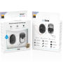 ONLINE - OVO VIBRANTE COM CONTROLE REMOTO S PRETO