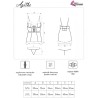 LIVCO CORSETTI FASHION - AGETHE LC 90607 CHEMISE + THONG + CHRISTMAS HAT L/XL