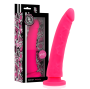 DELTA CLUB - TOYS GURT + DONG ROSA SILIKON 20 CM -O- 4 CM